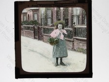 Watercress Seller Snow Winter