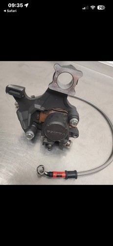 Tokico rear brake caliper and - brake,