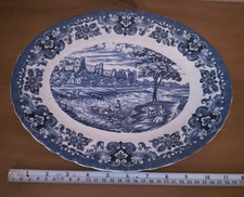 Vintage  Old Country Castles ;- British Anchor 30cm plate     [ B1 ]