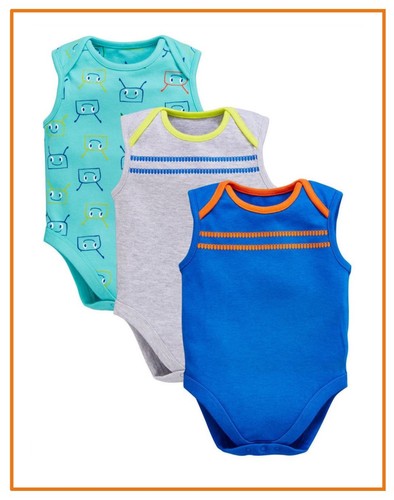 Baby boys pack sleeveless - baby,