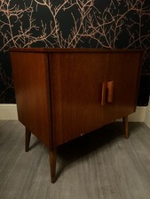 Vintage door record cabinet - record,