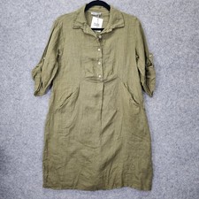 ELENA BALDI Linen Dress Womens