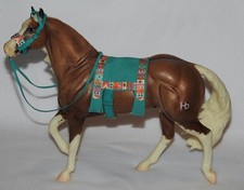 Leather Indian treeless saddle
