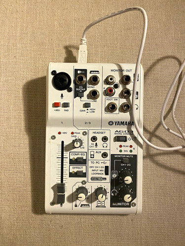 Yamaha ag03 channel analogue - yamaha, 3-channel