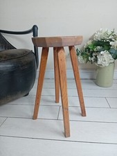 Solid Rustic Chunky Stool