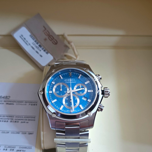 Ebel chronograph 1216482 blue - ebel,