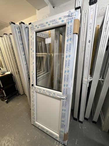 Upvc single door - in, white