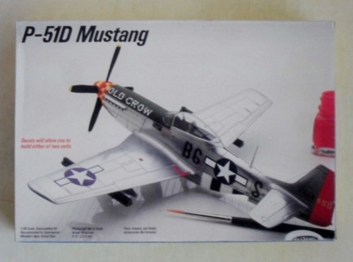 Testors 590 51d mustang - testors, p-51d