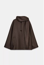Zara Wool Coat Jacket With