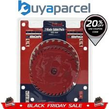Freud Pro Twin Pack TCT Plunge Saw Blades 165mm x 20mm Bore - 40 + 24 Tooth