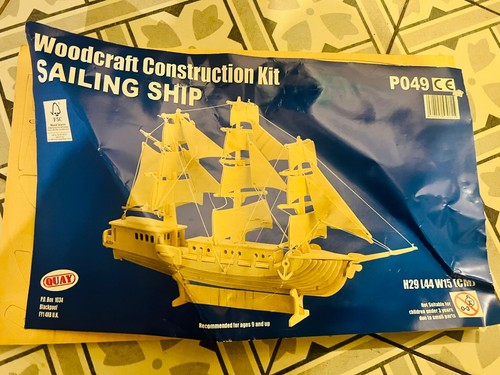Sailing ship woodcraft - sailing,