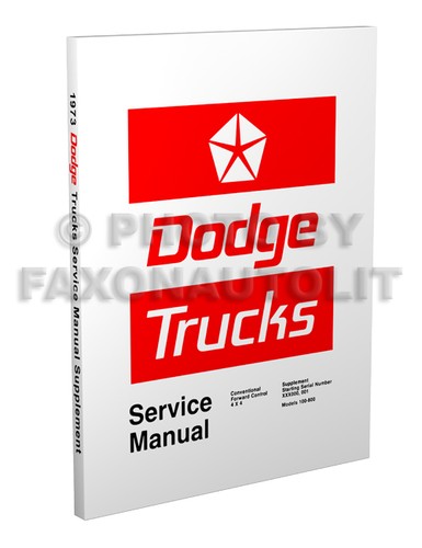 1973 dodge truck - 1973, repair