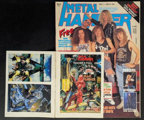 Metal hammer magazine 4 - metal, no.