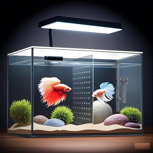 Gallon nano glass aquarium - 3,