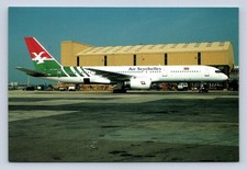 AIR SEYCHELLES BOEING 757 AIRCRAFT POSTCARD AIRPLANE AIRLINE S7-AAX
