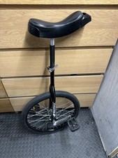 Unicycle 16 inch Wheel with Adjustable Height BLACK 16”