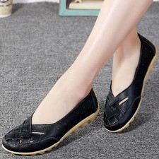 Ladies Leather Loafers Womens