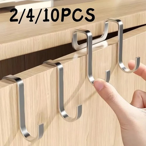 Stainless steel over door hook - steel,