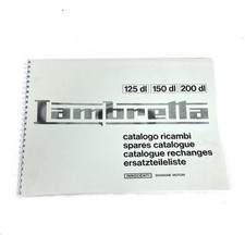 Casa Lambretta GP Parts Book – Genuine Reference Manual