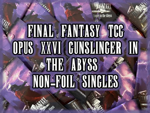Final fantasy tcg cards opus - tcg,