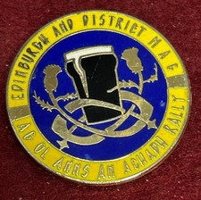 Enamel Badge Motorcycle Rally