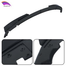 GLOSS BLACK FRONT SPLITTER LIP