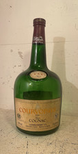 A vintage empty Courvoisier