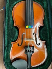 1/10 Violin, Stentor Student model, case, no bow some scratches see pics. Good.