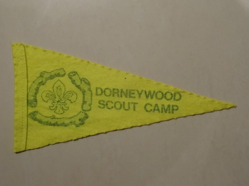 Dorneywood scout camp pennant - dorneywood,