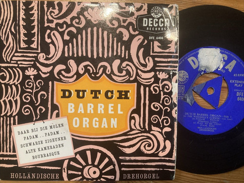 1958 dutch barrel organ 45 - organ,