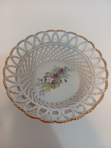 Vintage porcelain reticulated - vintage,
