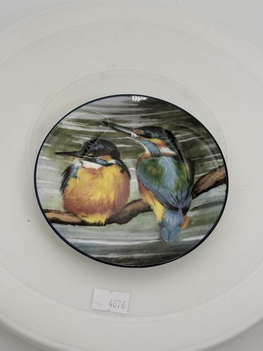 Small kingfisher plate - small,
