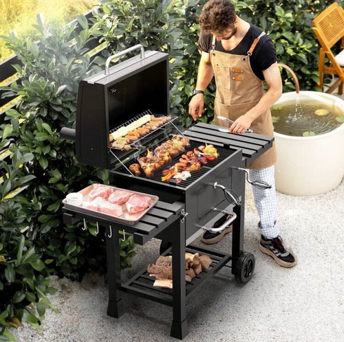 Xxl charcoal smoker - charcoal,
