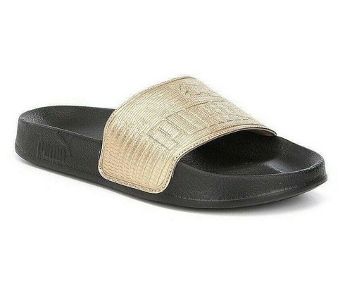 Puma leadcat gold - black, womens