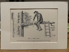 Vintage Political Cartoon