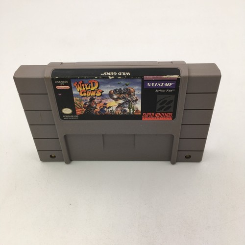 Wild guns super nintendo - guns, snes