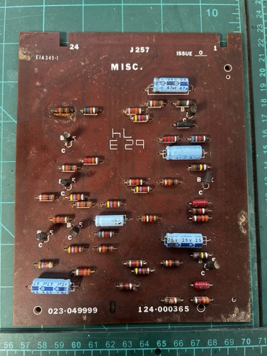 Hammond organ control - control, pcb