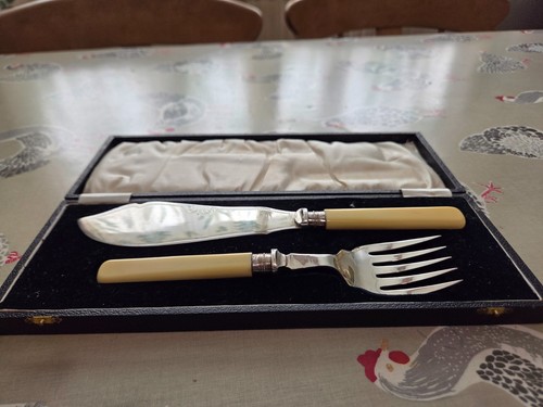Vintage cased epns - epns, silver