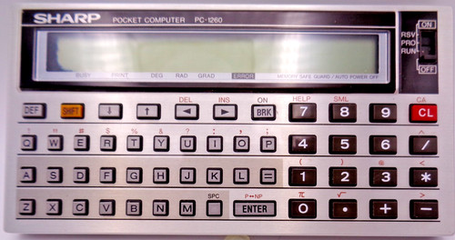 Sharp pocket computer - pocket,