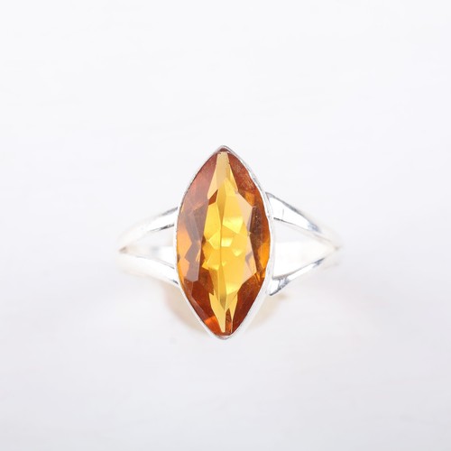 Natural citrine gemstone - citrine,