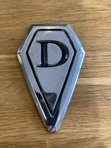 Datsun chrome grille badge - datsun,