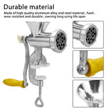 Heavy Duty Manual Meat Grinder Hand Operated Sausage Maker Kitchen Tool UK
