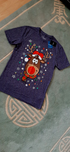 Christmas reindeer shirt - t,