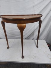 Vintage Demi Lune Console