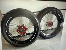 Honda Crf 250 300 450 Super moto Wheels With Tyres Am Pro Platinum 2012 Onwards