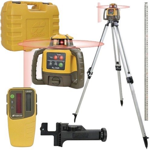 Topcon h5a rotary laser - topcon, kit