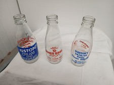 vintage advertising glass milk