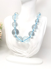 Chunky Light Blue Clear Bubble