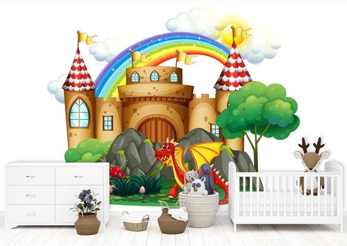 Fleece photo wallpaper mural