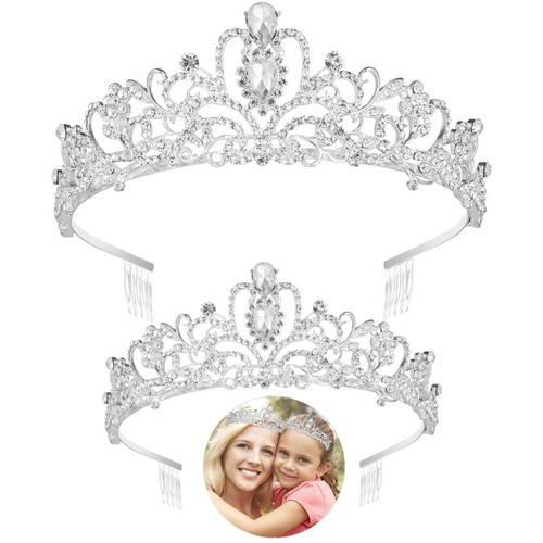 2pcs bridal crown - 2pcs, tiara